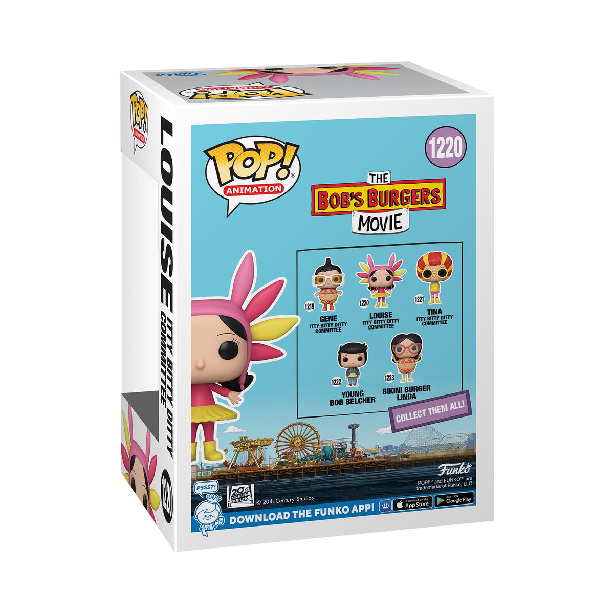 Funko POP! Animation: Bob's Burgers - Louise Belcher (Band) - Figurine