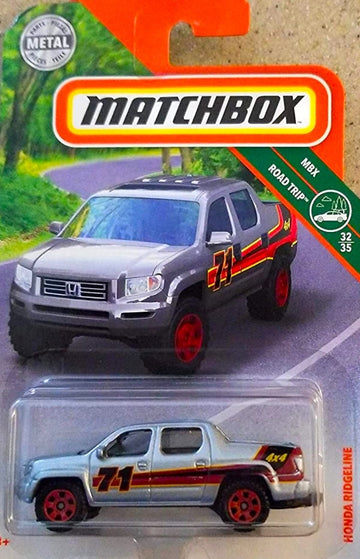 Matchbox 2019 MBX Road Trip Honda Ridgeline 113/125, Silver