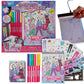 Innovative Designs Create N’ Style Fashion Design Light Up Tracing Pad Kit, Kids Coloring Art Activity Set with Stickers and Stencils
