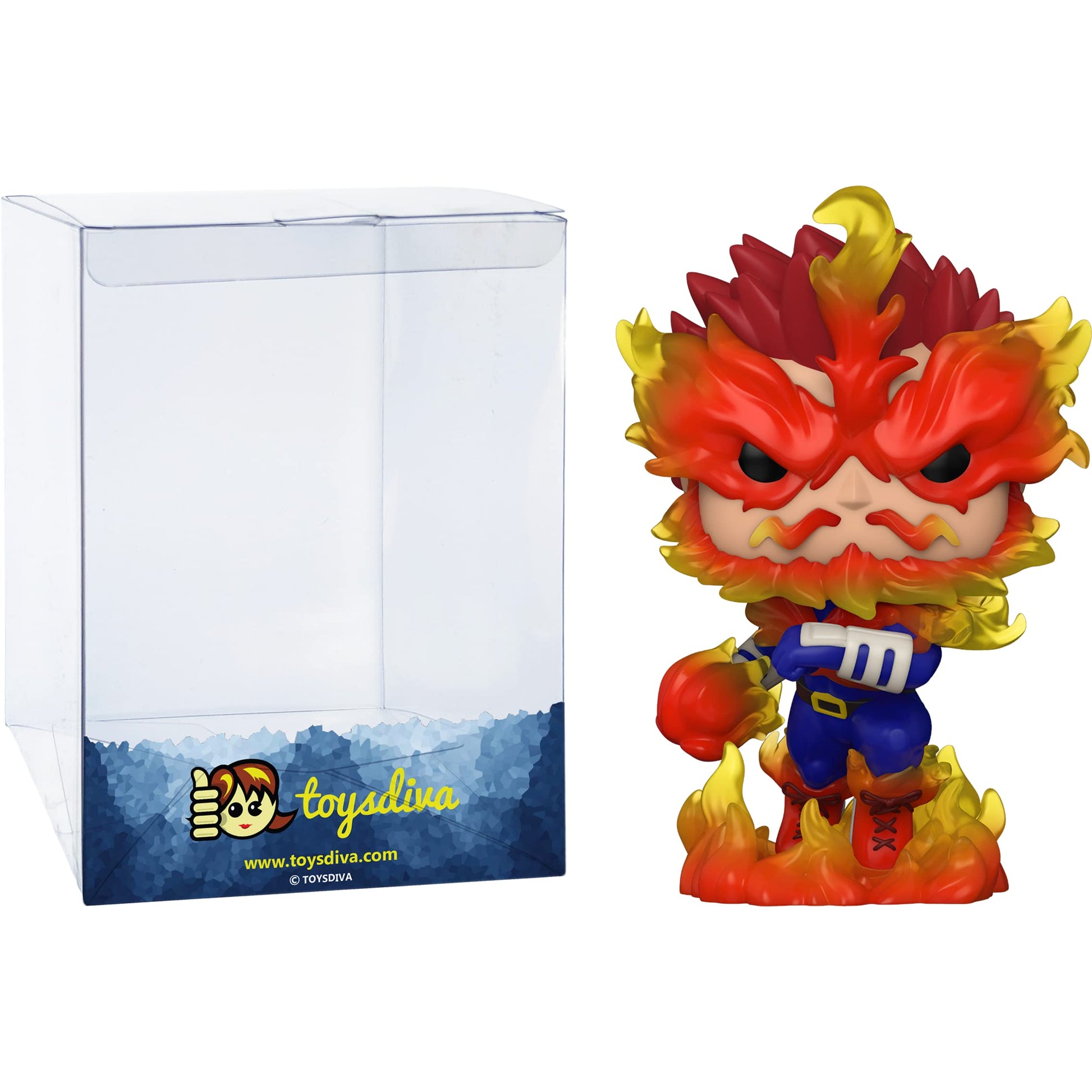 Endeavor: Fun ko P o p ! Animation Vinyl Figurine Bundle with 1 Compatible 'ToysDiva' Graphic Protector (785-48470 - B)