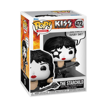 Funko Pop! Sayings: The Starchild - (Rock and Roll All Nite) - KISS - Collectable Vinyl Figure - Gift Idea - Official Merchandise - Toys for Kids &