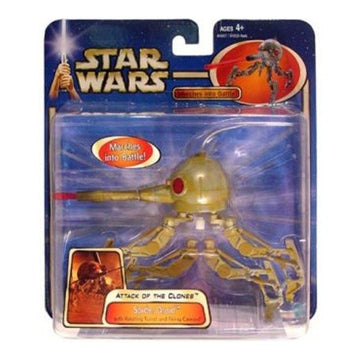Hasbro Star Wars Attack of The Clones Saga 2002 Spider Droid Action Figure