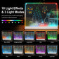 19.7-Inch Rechargeable Doodle Glow LED Note Board,15-Color Light Effects,Neon Light Up Drawing Tablet Up Drawing Pad Dry Erase with Built-in