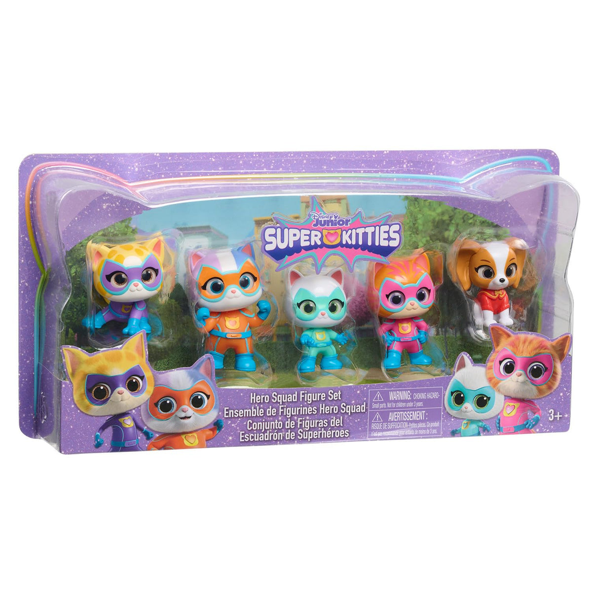 Disney Jr. SuperKitties Hero Squad Figure Set