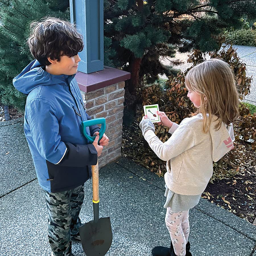 Outset Media Family Scavenger Hunt Card Game Travel Friendly Indoor and Outdoor Family Scavenger Hunt - Ages 6+