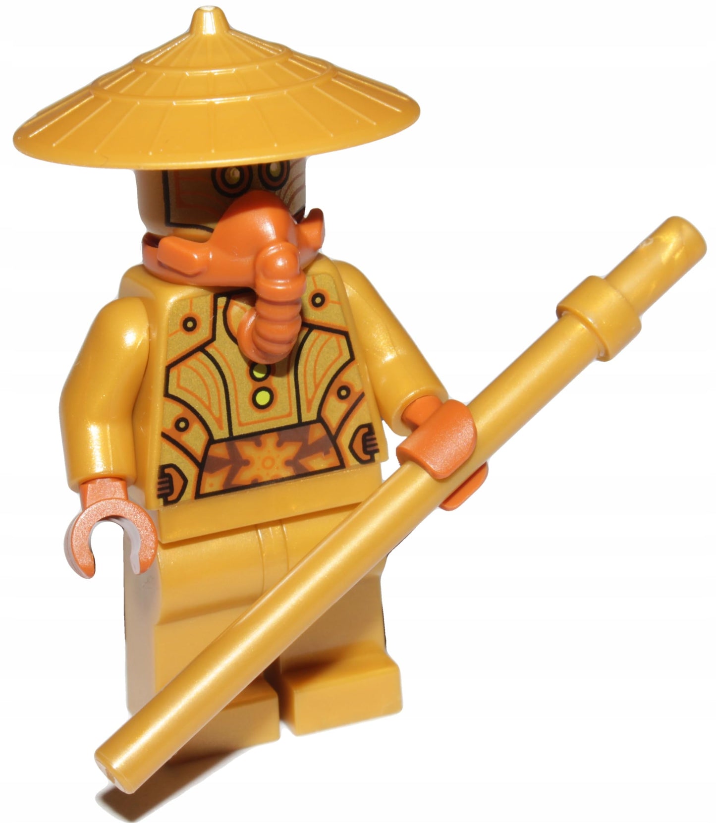 LEGO Ninjago Dragons Rising Season 2: Temple Guard Minifigure with Staff