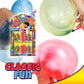 JA-RU Bloonies Magic Plastic Bubbles with Straw (1 Pack/ 8 Tube) Super Elastic Bubble Balloons for Kids. 90s Toys Nostalgia, Bubble Party Favors