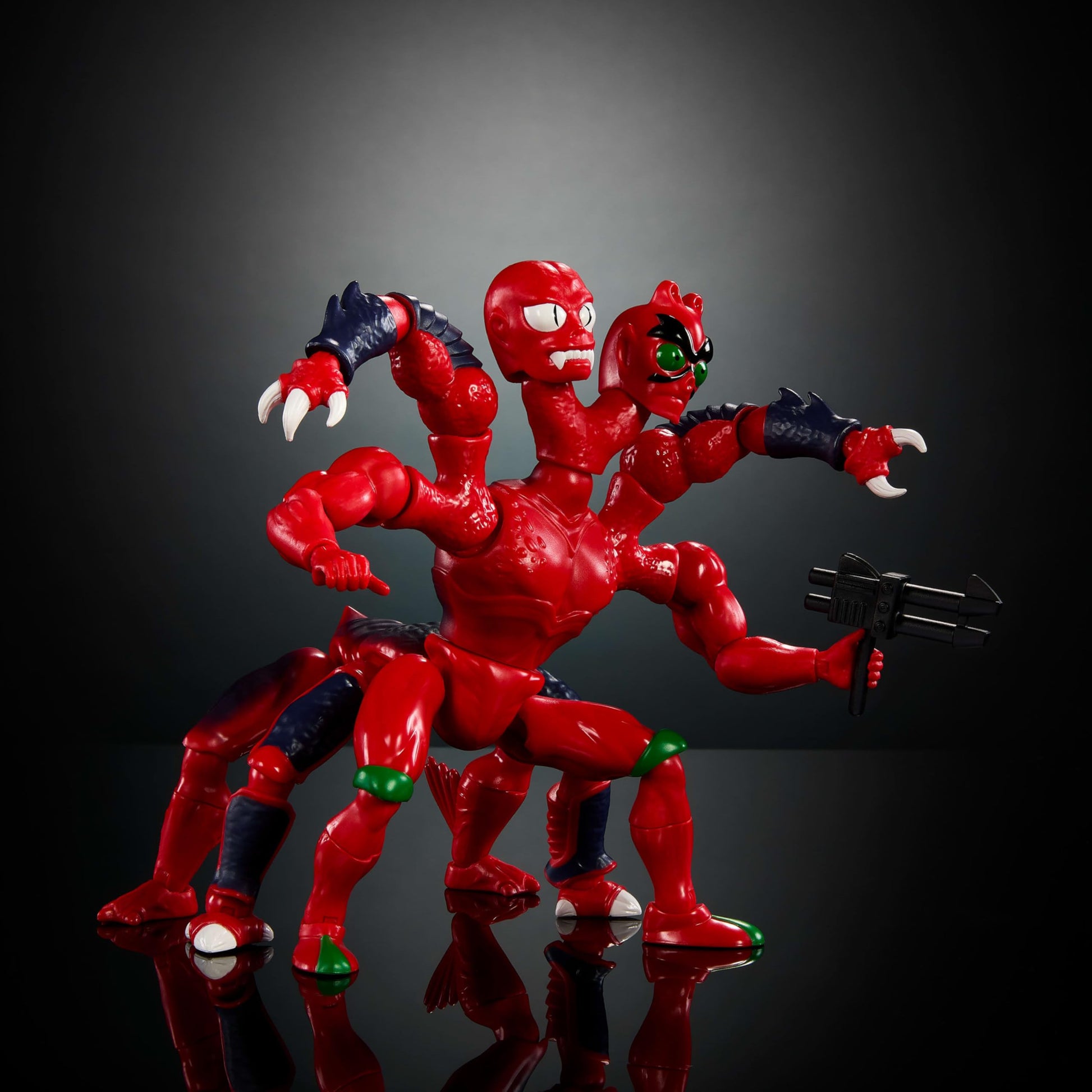 Masters of the Universe Origins Action Figure Deluxe Modulok Cartoon Collection, 5.5-inch 1980s TV Villain, Detailed Design with 34 Modular Parts