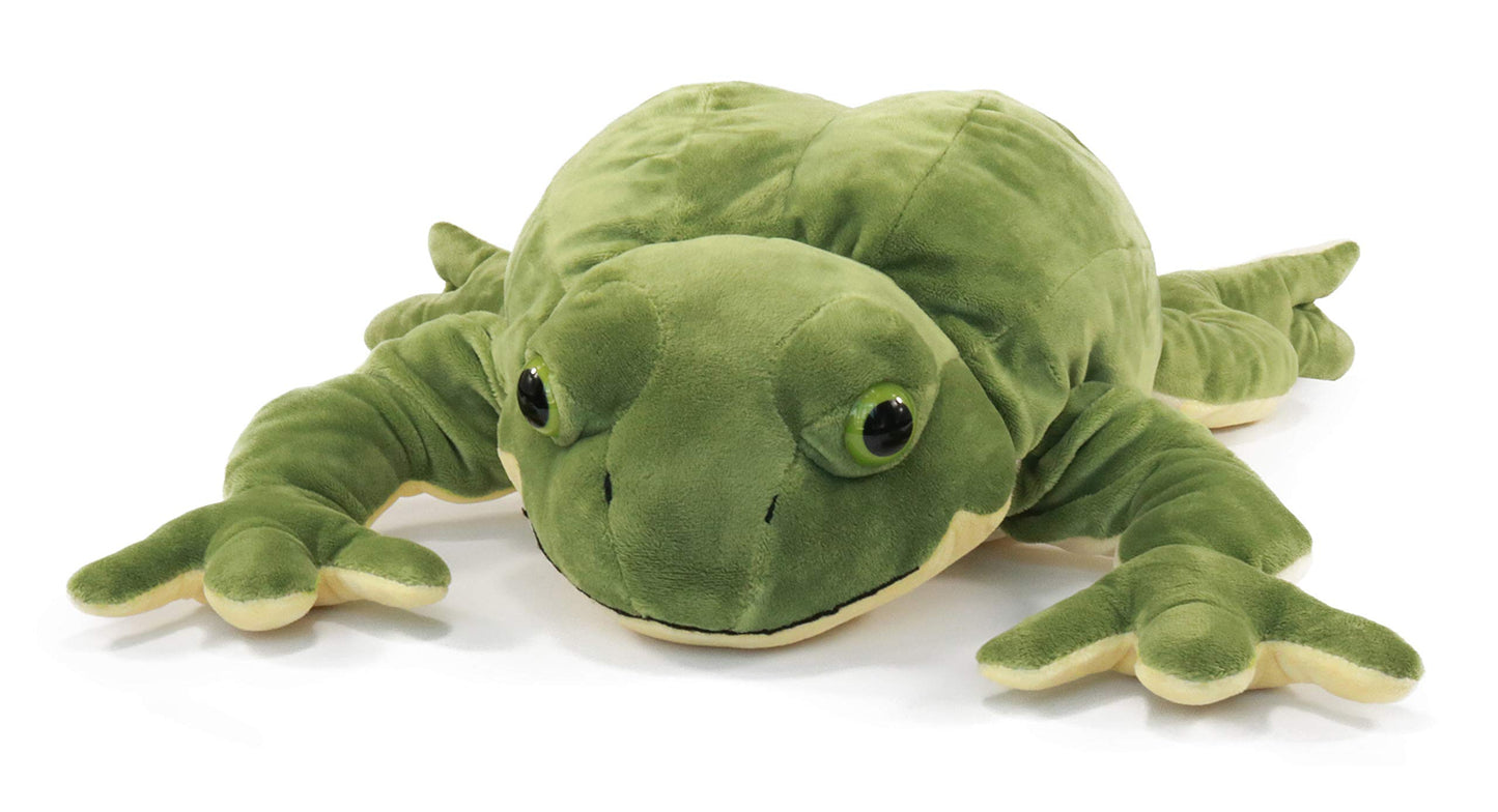 Ice King Bear Plush Giant Frog Stuffed Animal Soft Toy, 22 Inches Large, Green