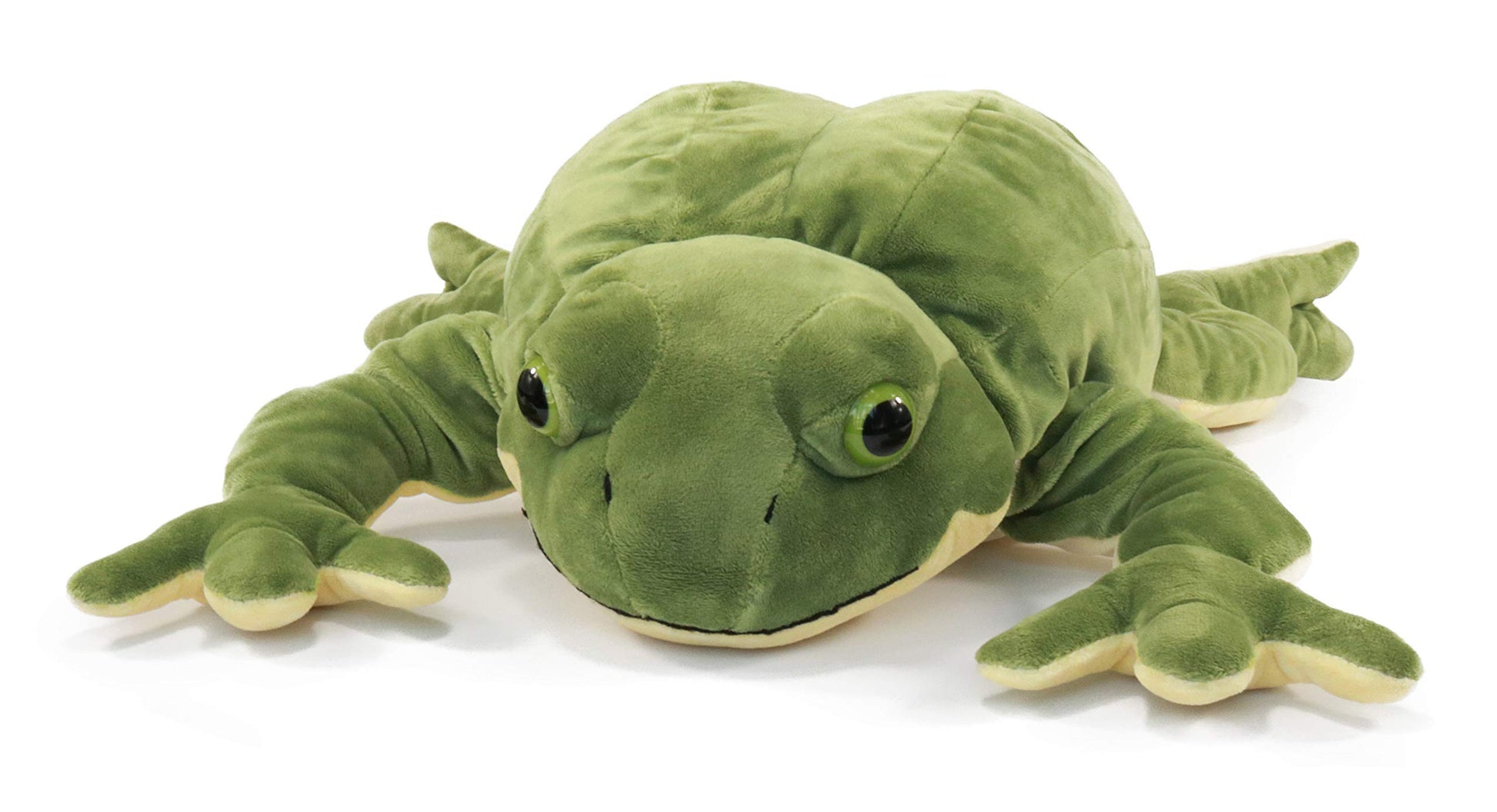 Ice King Bear Plush Giant Frog Stuffed Animal Soft Toy, 22 Inches Large, Green