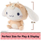 GUND Sanrio Cinnamoroll 6-Inch Plush Toy in Rodeo Bull Outfit for Ages 1+