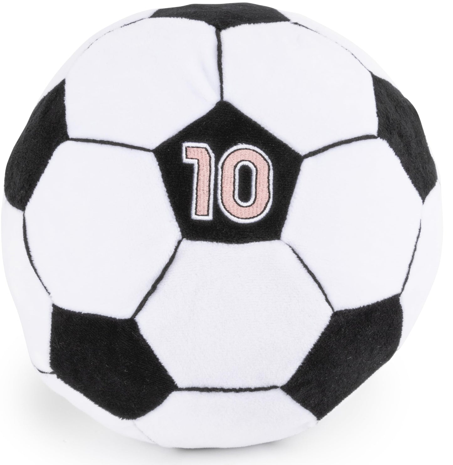 Jay Franco Messi Plush Pillow Buddy - Ultra-Soft Stuffed Plushie & Cozy Pillow, Official Licensed Product, 8 Inch, White - Messi's Ball