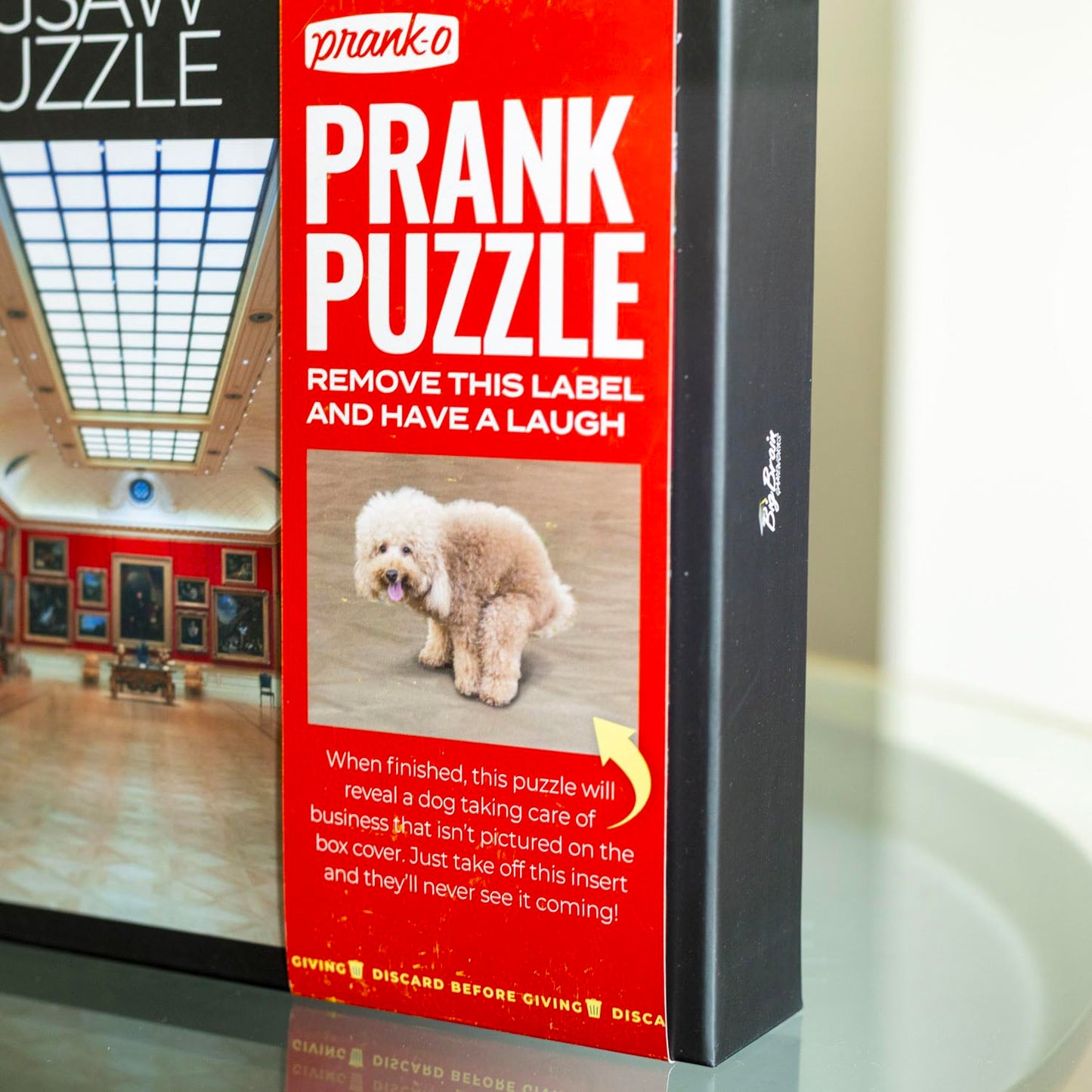 Prank-O 500-Piece Puzzle, Hilarious Comedy Puzzle, Funny Gag Gift, Family Game Night Humor by Prank-O, Gag Gift Jigsaw Puzzle (Museum)
