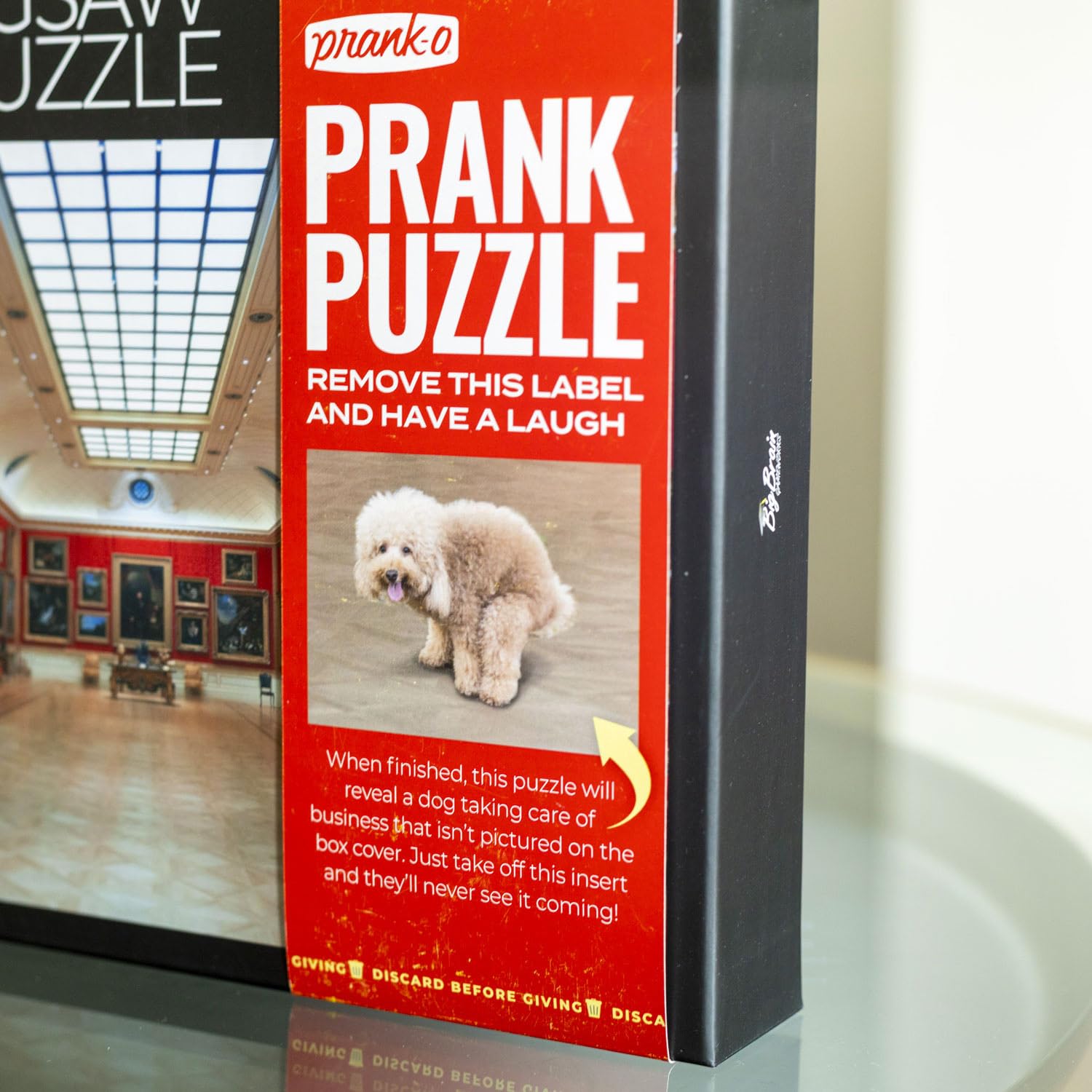 Prank-O 500-Piece Puzzle, Hilarious Comedy Puzzle, Funny Gag Gift, Family Game Night Humor by Prank-O, Gag Gift Jigsaw Puzzle (Museum)