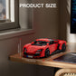 Mould King Car Building Set, 1:12 Scale Red Sports Vehicle, 1311 Pcs