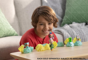 Mattel Minecraft Mini Mode Spawn Egg with Surprise Mini Figure Inspired A Minecraft Movie for Kids, Collectors & Fans (Characters May Vary)