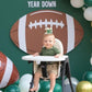 ZAIBIANHAO Football Theme Birthday Crown - First Birthday Mini Party Hat for Baby, First Year Down Party Headband Decorations