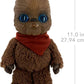 Mattel Star Wars Galactic Pals Plush Toy, Wookiee 11-inch Soft Doll Set with Carrier & Personality Profile Card for Personalized Experience