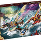 LEGO NINJAGO Catamaran Sea Battle 71748 Building Kit; Ninja Playset Featuring Catamaran Toys and NINJAGO Kai, Jay and Zane; Best Gift for Kids Who