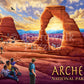 Boardwalk Arches National Park 500 Piece Jigsaw Puzzle Scenic Desert Utah Puzzles with Premium Box, Gift for Adults and Family 16"x20"