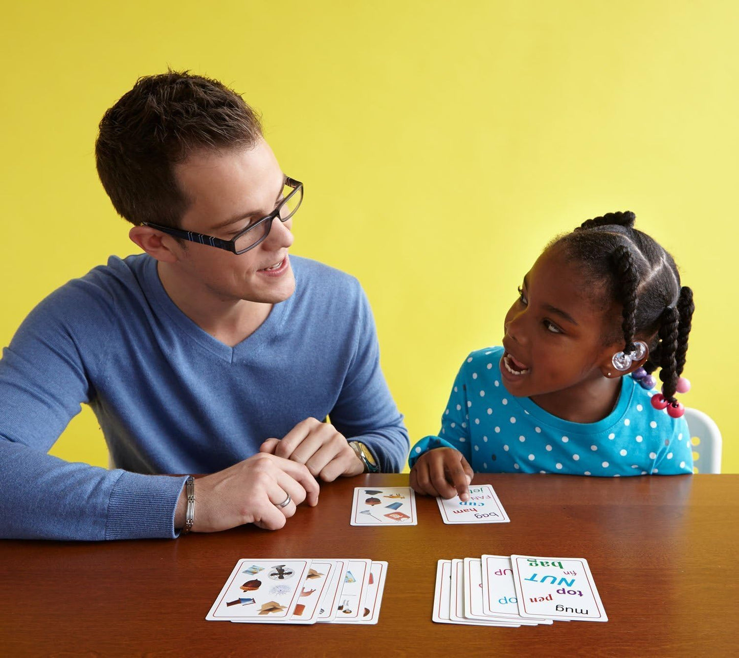 Blue Orange Super Genius Compound Words - Tabletop Card Game, Fun Flash Card Concentration Matching Game for Kids, Ages 8+, 1-6 Players, Teacher