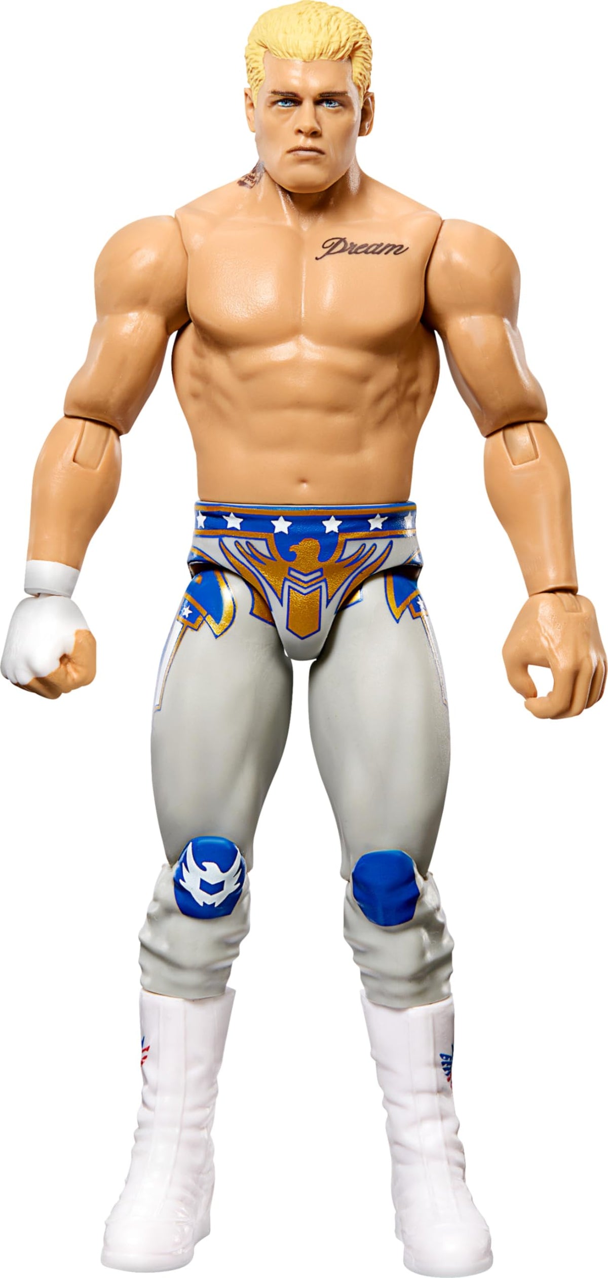 Mattel WWE Elite Collection Top Picks Action Figure, "The American Nightmare" Cody Rhodes 6-inch Collectible with 10 Articulation Points & Life-Like