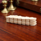 12Pcs 1/12 Dollhouse Household Miniature,Wooden Roof Tiles DIY Miniature Room Dollhouse Decor Accessories Painting Accessories