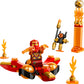 LEGO NINJAGO Kai’s Dragon Power Spinjitzu Flip 71777 Red Ninja Toy Building Set with Kai Minifigure; Gift for 6 Year Old Boys, Girls and Ninja Fans