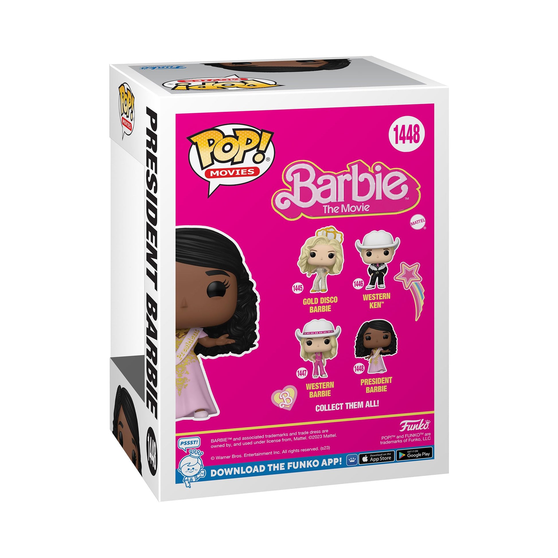 Funko POP! Movies: Barbie - President Barbie - Collectable Vinyl Figure - Gift Idea - Official Merchandise - for Kids & Adults - Movies Fans - Model