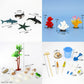 Beach Zen Garden Accessories Kit - Desktop Beach Fairy Garden Kit Sandbox Decor Tools Bamboo Rake Ornament Decoration Office Stress Relief Toys