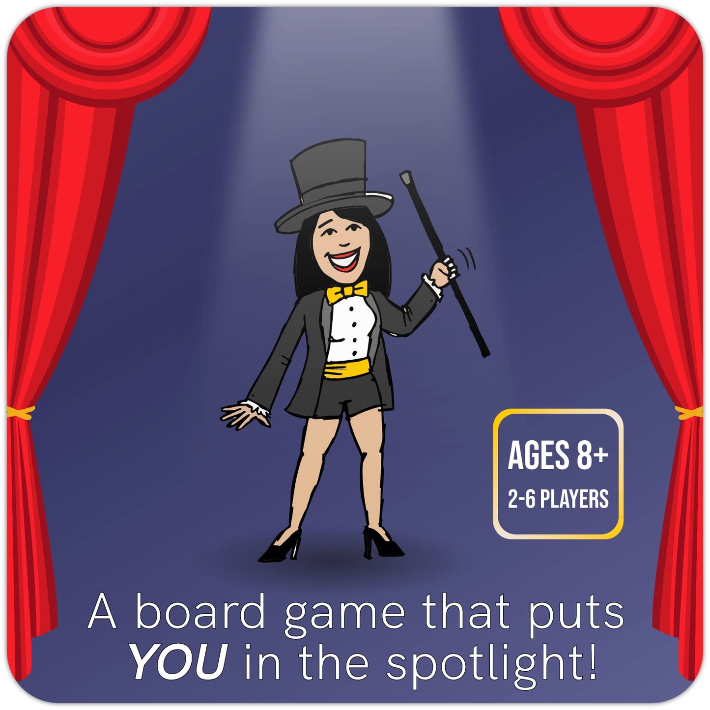 BE A BROADWAY STAR! - The Classic Theater and Musical Trivia Board Game That Puts You in The Spotlight | Party Game for Theater Lovers | Holiday