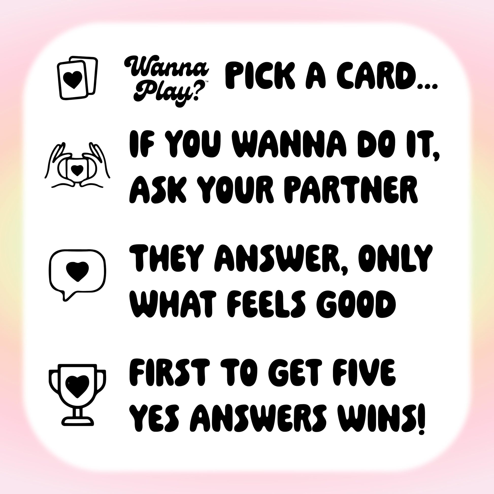 Aloha Tiger Romantic & Fun Couples Cards - Wanna Play?™ A Playful Deck of Quick Date Night Activities, The for Your Boyfriend, Girlfriend, Husband, or