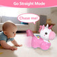 iPlay, iLearn Unicorn Baby Musical Toy, Infant Crawling Toys for 6-9 9-12 12-18 Month, Baby Tummy Time Toddler Musical Light Toy for Age 0-2, 1 Year