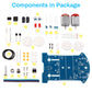 MiOYOOW 2 Pack Line Following Robot Car Kit, Beginners Smart Car Soldering Practice Kit STEM Educational Electronics Soldering Projects for School