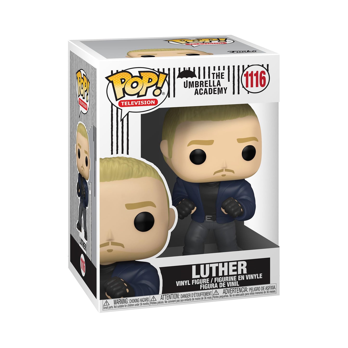 Funko POP Pop! TV: Umbrella Academy - Luther Collectible Vinyl Figure, Multicolor