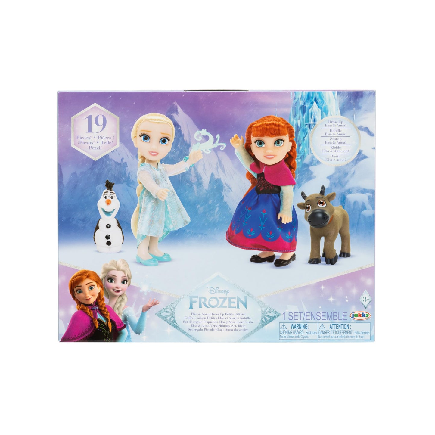 Disney Frozen Elsa & Anna Extra Fashions Petite Gift Set [Amazon Exclusive]