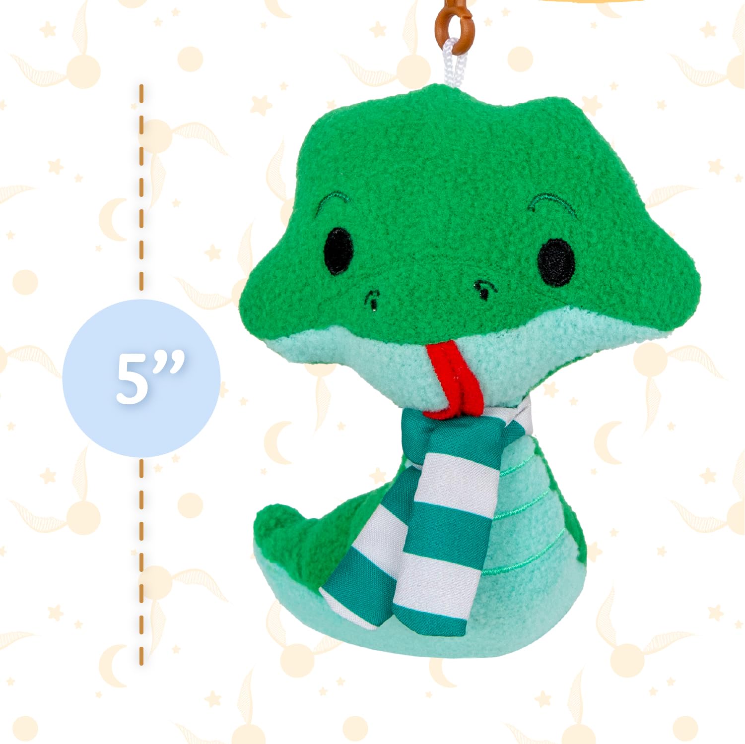 Kids Preferred - HP Slytherin Snake Clip on Pal - Stimulating Harry Potter Travel Toy for Babies