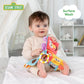 Kids Preferred Sesame Street Soft Book Featuring Your Favorite Characters with Sensory Materials and Multiple Tabs to Keep Baby Engaged - 11 Inches