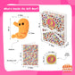 GIANT MICROBES Stomach Plush Gift Set - Includes Plush, Greeting Card and Sticker - Bariatric Surgery Gifts, Gastric Sleeve & Gastric Bypass Gift