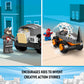 LEGO Marvel Hulk vs. Rhino Monster Truck Showdown, Toy for Kids, Boys & Girls Ages 4 and Up with Spider-Man Minifigure, Inspired by The Spidey and His