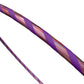 SpinMajik Kid's Hula Hoop Handmade for Fitness, Dance and Fun! (Purple, Medium (32"))