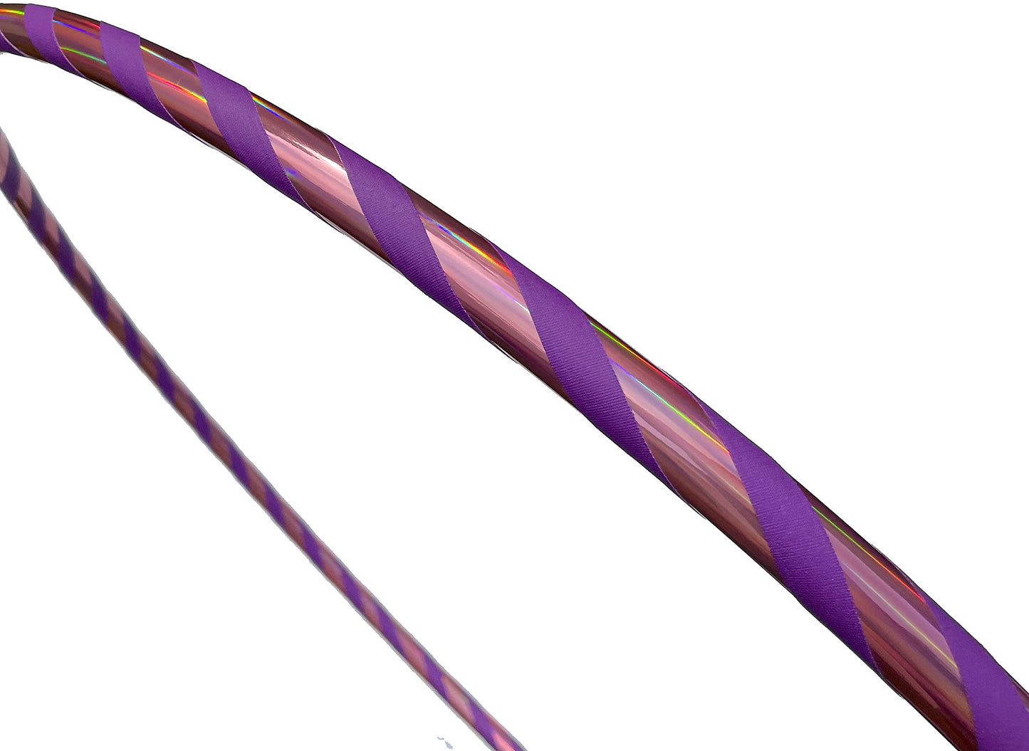 SpinMajik Kid's Hula Hoop Handmade for Fitness, Dance and Fun! (Purple, Medium (32"))