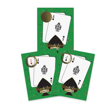 My Scratch Offs Casino Night Scratch Off Games 26 Pack, Blackjack