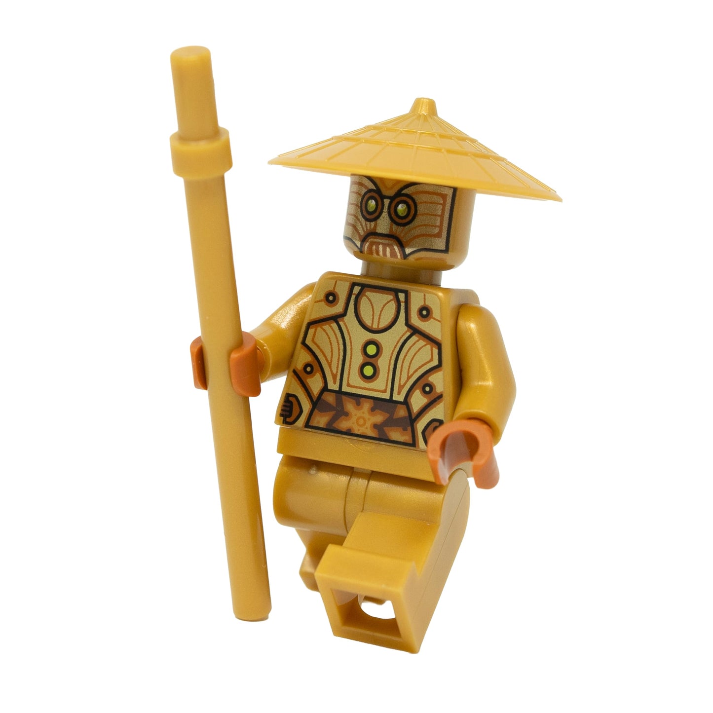 LEGO Ninjago Dragons Rising Season 2: Temple Guard Minifigure with Staff