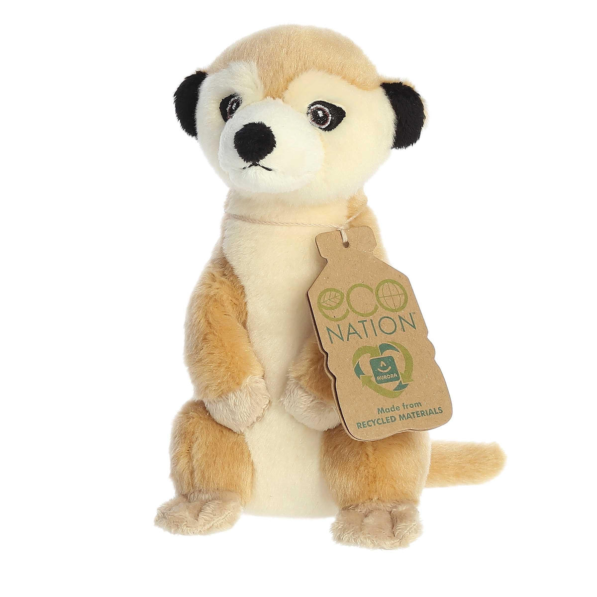 Aurora Eco Nation Eco Softies 8" Meerkat Responsibly Made Stuffed Animal