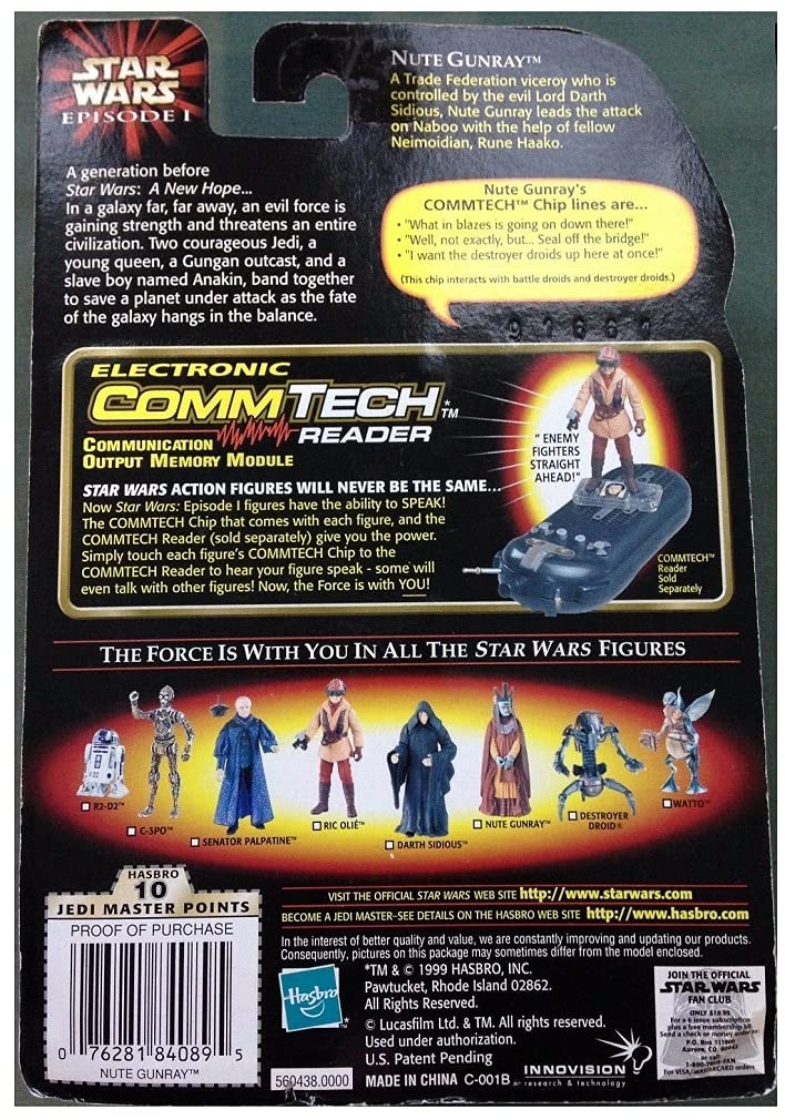 Star Wars Episode I Basic Figure Collection II: Nute Gunray #33
