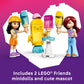 LEGO Friends Ice Cream & Balloon Stand Building Toy for Girls & Boys - Pretend Play Set for Kids, Ages 6+ - W/Liann & Paisley Minidolls & Accessories