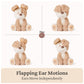 GUND Baby Peeki Puppy 12-Inch Interactive Animated Musical Plush for Babies