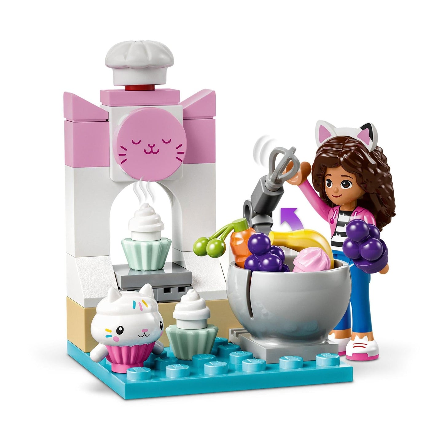 LEGO Gabby's Dollhouse Bakey with Cakey Fun 10785 Building Toy Set for Fans of The DreamWorks Animation Series, Pretend Play Kitchen, Oven and Giant