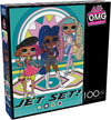 Buffalo Games - OMG - Jet Set - 100 Piece Jigsaw Puzzle for Families -Challenging Puzzle Perfect for Game Nights - Finished Size is 15.00 x 11.00